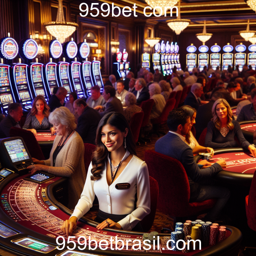 A Experiência de Jogo Ao Vivo em 959bet.com